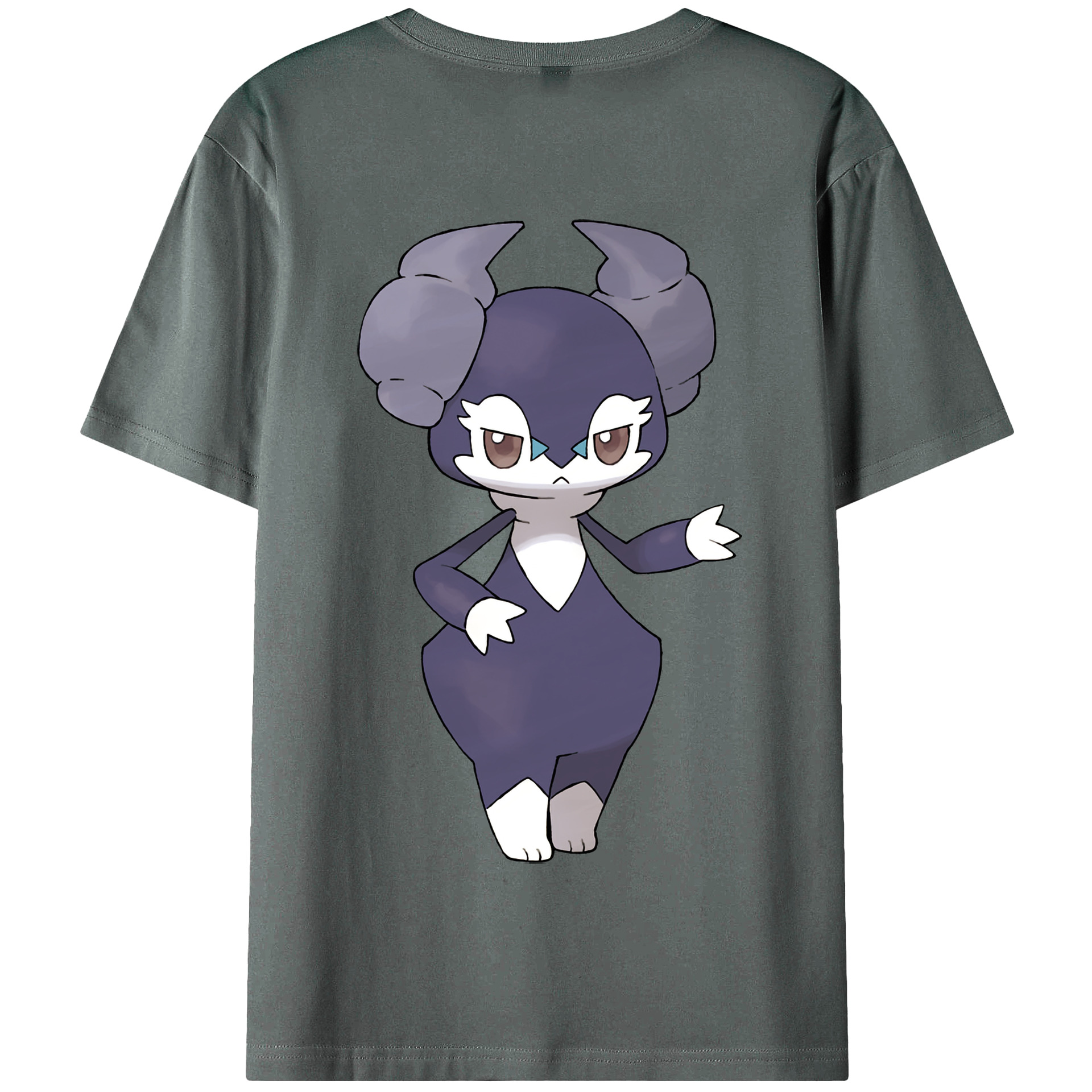 （画像用） ポケットモンスター Pokémon 綿100％半袖Tシャツ（背面プリント）